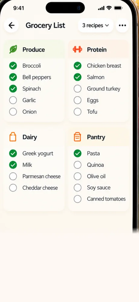Grocery list